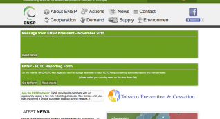 ENSP - European Network for Smoking and Tobacco Prevention