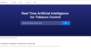 Real Time Artificial Intelligence  for Tobacco Control